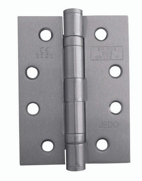 Steel Ball Bearing Hinge Grade 7 Satin Nickel 76x50mm J8502SN