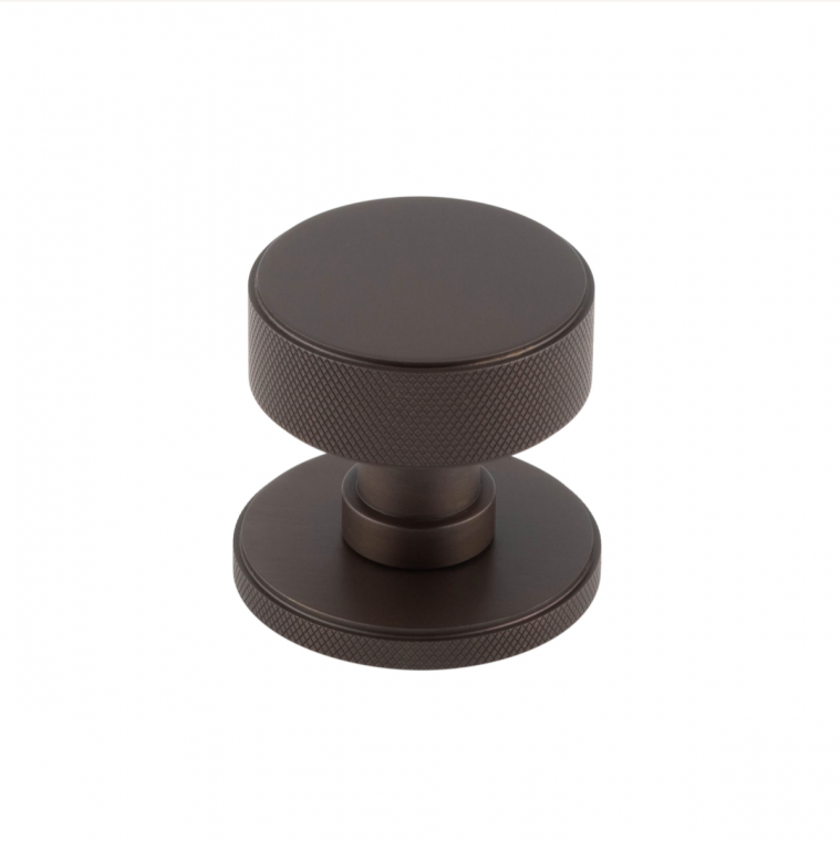 Mortice Door Knob Dark Bronze BUR102DB — DoorHandles.co.uk