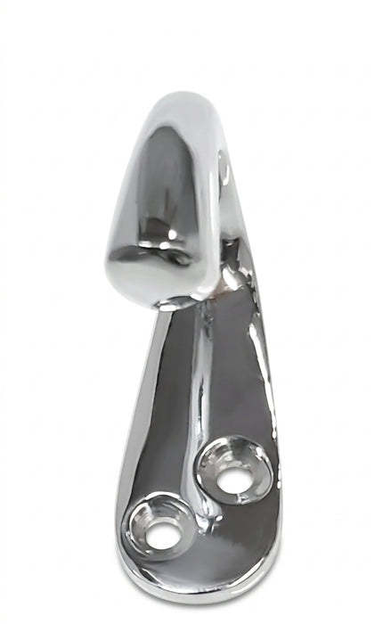 Polished Chrome Victorian Single Robe Hook 45mm