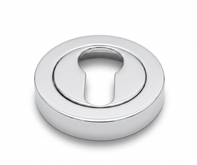 Prima Polished Nickel Euro Profile Escutcheon 50mm