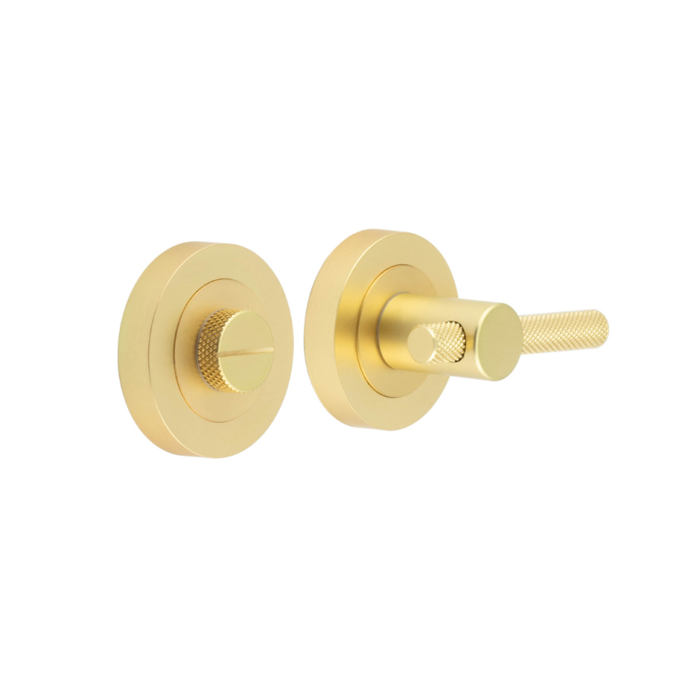 Knurled Turn and Release 50mm Satin Brass JV855SB