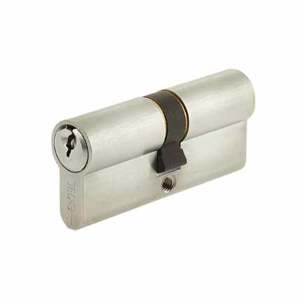 Euro Profile 5 Pin Double Lock Cylinders Satin Chrome - JL-60EPDSC