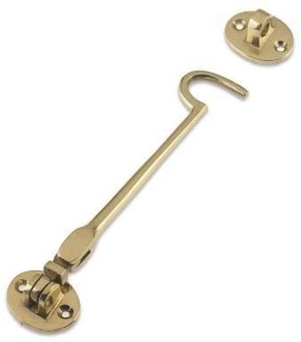 Cabin Hook 200mm Polished Brass From The Door Handle Store