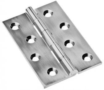Bronze Washered Hinges - Pewter Effect - 102mm x 67 x 4.0mm