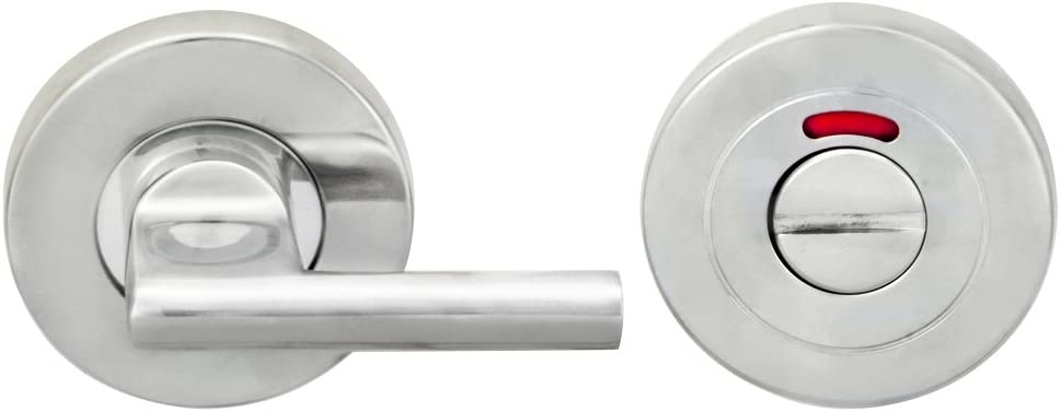 Carlisle Brass CST1025BSS Disabled Turn & Release with Optional Indicator 52 x 8 polis, Silver