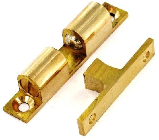 Pair of 50mm Double Ball Roller Catch Latch