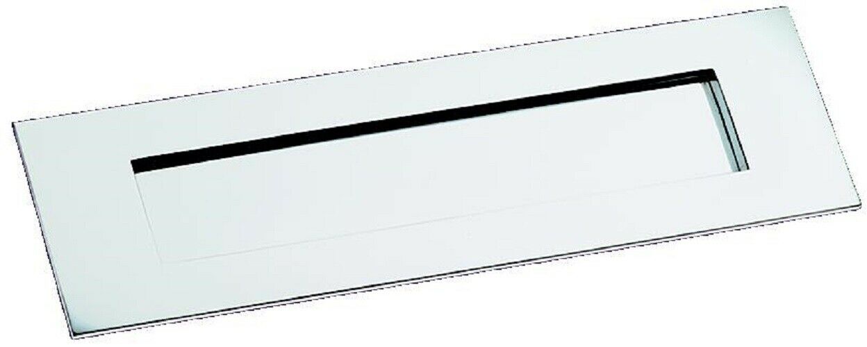 Master - Prima Original Forge 10" - 254mm Victorian Style Letterbox Polished Chrome BC04B
