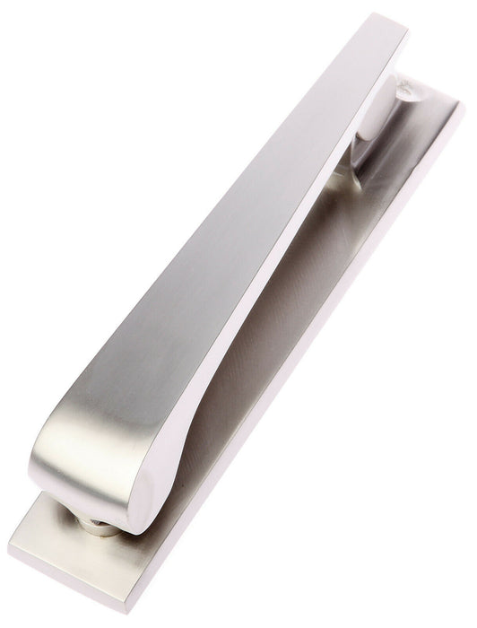 Prima Slim Contemporary Door Knocker 6¼" - 159mm - Satin Nickel Finish. SN26.