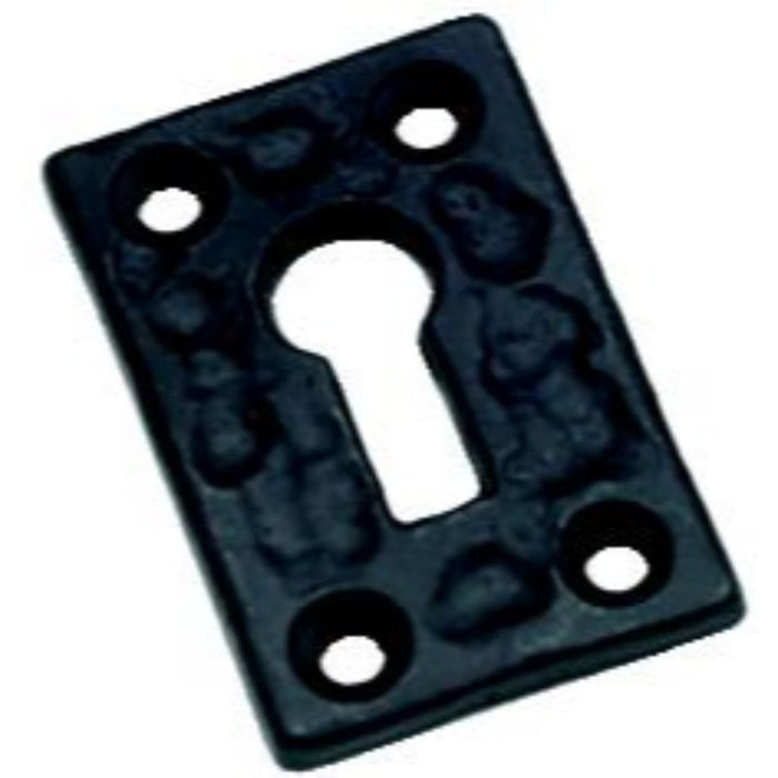 Antique Black Escutcheon 1.3/4" x 1.1/8" - Key hole