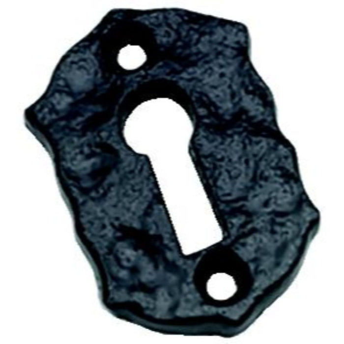 Antique Black Escutcheon 2" x 1.1/4" - Key Hole Cover