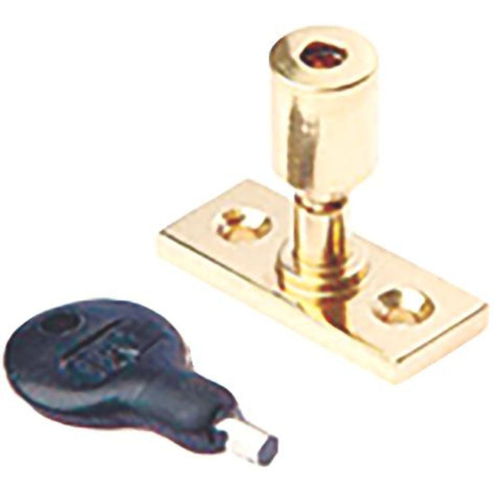 Prima Polished Brass Locking Casement Stay Pin